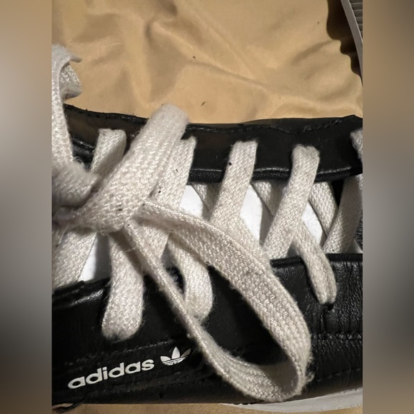 ADIDAS SLEEK black with white sole and tongue size 8 - Picture 5 of 7